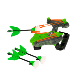 Стрілецька зброя - Лук іграшковий на зап'ястя з 3 стрілами Zing Wrist Bow Зелений KD116705