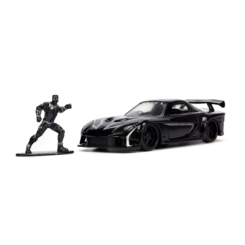 Автомодели - Автомодель Jada Marvel Avengers Mazda RX-7 с фигуркой Черной пантеры (253223023)