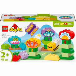 Конструкторы LEGO - Конструктор LEGO DUPLO Творческий сад и цветы (10444)
