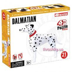 Конструкторы с уникальными деталями - Сборная модель Собака далматинец 4D Master (26485)