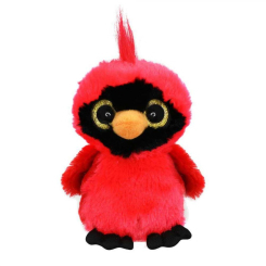 Мягкие животные - Мягкая игрушка Funville Cutekins Шумные птенцы Кардинал 12 см (FV35041/4)