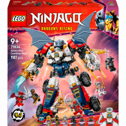 Конструкторы LEGO - Конструктор LEGO NINJAGO Ультраобъединительный робот Зейна (71834) Конструкторы LEGO - Конструктор LEGO NINJAGO Ультраобъединительный робот Зейна (71834)