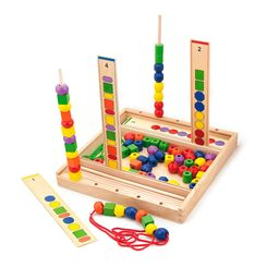 Розвивальні іграшки - Набір для навчання Viga Toys Логіка (56182)