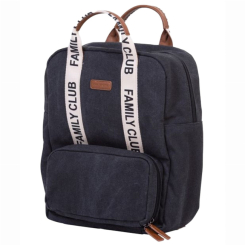 Рюкзаки та сумки - Рюкзак Childhome Family club canvas black (CWBPSCBL)