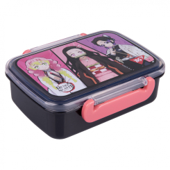 Ланч-боксы - Ланч-бокс Yes Demon Slayer черный (708272)