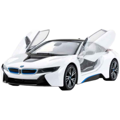 Радиоуправляемые модели - Автомодель Rastar BMW i8 71060 на радиоуправлении 1:14 белая (454.00.20)