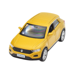 Автомодели - Автомодель TechnoDrive Volkswagen T-Roc 2018 золотой (250345U)