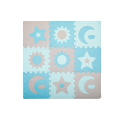 Розвивальні килимки - Килимок-пазл MoMi Nebe blue (AKCE00031)