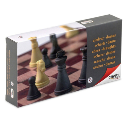 Настольные игры - Магнитные шахматы-шашки Cayro маленькие (450)