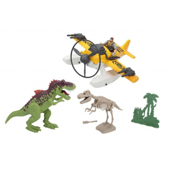 Фигурки животных - Игровой набор Chap Mei Dino Valley Sea plane attack (542120)