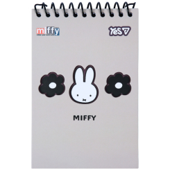 Блокноты - Блокнот Yes Miffy Flora с фигурной вырубкой в ​​клетку (152250)