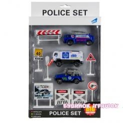 Транспорт и спецтехника - Игровой набор Полицейская служба Big Motors (JP700)
