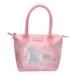 Рюкзаки та сумки - Сумка Top model Міс мелоді світло-рожева із паєтками (0010627)