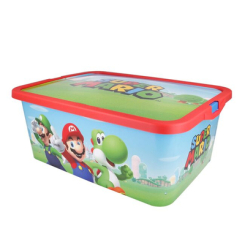 Палатки, боксы для игрушек - Коробка для игрушек Stor Super Mario 13 L (Stor-09595)