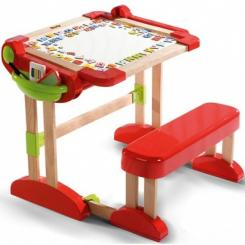 Дитячі меблі - Ігровий набір Дерев'яна парта Smoby (28014)