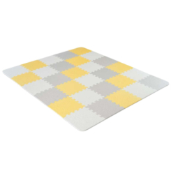 Развивающие коврики - Коврик-пазл Kinderkraft Luno Yellow (KKMLUNOYEL0000)
