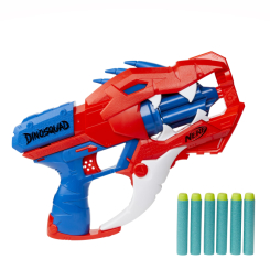 Помповое оружие - Бластер игрушечный Nerf Дино Raptor Slash (F2475)