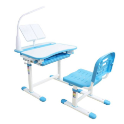 Детская мебель - Парта со стульчиком для школьника FunDesk Sorriso 690 x 545 x 540-760 мм Blue (1757070832)