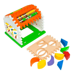 Розвивальні іграшки - Сортер Tigres Smart house смурфи (40069)