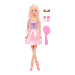 Уцененные игрушки - Уценка! Кукла Ася Модные прически блондинка с аксессуарами 28 см (35119)