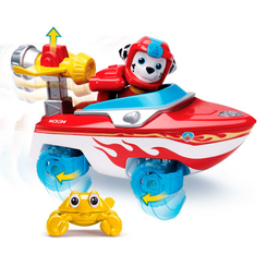 Фигурки персонажей - Фигурка персонажа Paw Patrol Морской патруль Маршал со спасательным автомобилем (SM16702/0532)