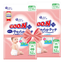 Підгузки - Підгузки Goo.N Plus М 6-11 кг 104 шт (21001497-2)