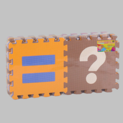Пазлы - Игровой коврик-пазл массажный TK Union Group 16 деталей Разноцветный (98660)
