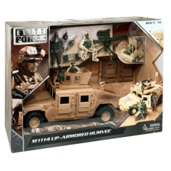 Фігурки чоловічків - Ігровий набір Elite Force Бронеавтомобіль Humvee M1114 (101863)
