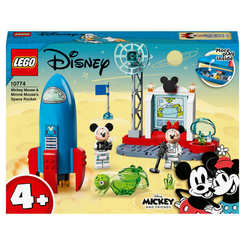 Конструктори LEGO - Конструктор LEGO ǀ Disney Mickey and Friends Космічна ракета Міккі Мауса та Мінні Маус (10774)
