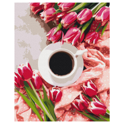 Товари для малювання - Картина за номерами Brushme Кавова весна (BS53470) Товари для малювання - Картина за номерами Brushme Кавова весна (BS53470)