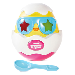 Развивающие игрушки - Музыкальная игрушка Tomy Разбей яйцо со световым эффектом (T72816C)