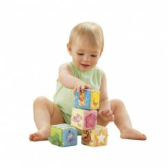 Розвивальні іграшки - М'які кубики Вінні Пух Fisher-Price (К6663)