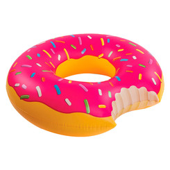 Для пляжа и плавания - Надувной круг Big Mouth Розовый пончик (BM1516)