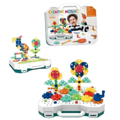 Конструктори з унікальними деталями - Конструктор Beiens Юний майстер 249 елементів (ВС8826) Конструктори з унікальними деталями - Конструктор Beiens Юний майстер 249 елементів (ВС8826)