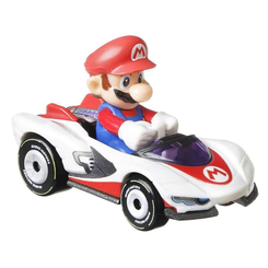Транспорт и спецтехника - Машинка Hot Wheels Mario Kart Марио P-Wing (GBG25/GJH62)