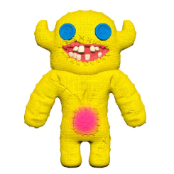 Антистрес іграшки - Стретч-антистрес BTF Ugleezz Монстр-зубастик жовтий (751203/3)