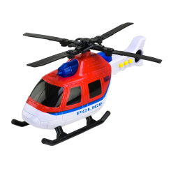Транспорт и спецтехника - Вертолет Автопром Полицейский красный с белым (7995/1) Транспорт и спецтехника - Вертолет Автопром Полицейский красный с белым (7995/1)