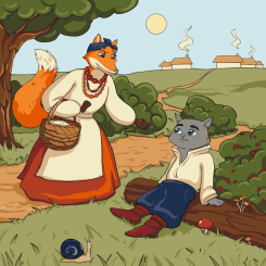 Товары для рисования - Картина по номерам Art Craft Пан Коцкий 40 х 40 см (15118-AC)