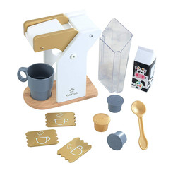 Дитячі кухні та побутова техніка - Іграшкова кавоварка KidKraft Металевий модерн (53538)