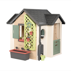 Ігрові комплекси, гойдалки, гірки - Ігровий набір Smoby Toys Life Садовий з кашпо та годівничкою (7600810408)