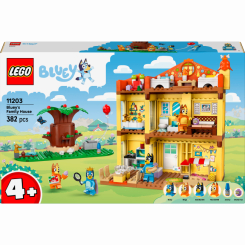 Конструктори LEGO - Конструктор LEGO Bluey Родинний дім Блуї (11203)
