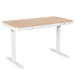 Мебель для геймеров - Компьютерный стол 2E CE218D светлое дерево (2E-CE218D-MOTORIZED)