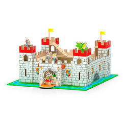 3D-пазли - Ігровий набір Viga Toys Дерев'яний замок (50310)