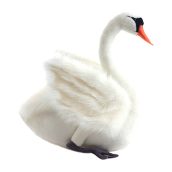Мягкие животные - Мягкая игрушка Hansa Animal Seat Белый лебедь 125 см (4806021971802)