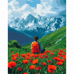 Товари для малювання - Картина за номерами Brushme Шлях до натхнення 40х50 см (BS54229)