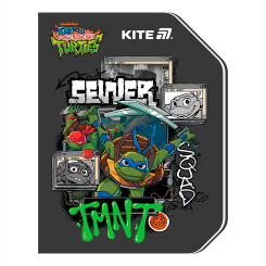 Канцтовары - Блокнот Kite Ninja Turtles A6 (NT25-223)