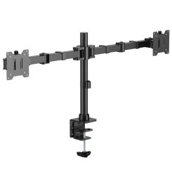Мебель для геймеров - Настольное крепление для двух мониторов OfficePro 17-35'' 2-20 kg Black (MA112B)