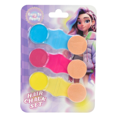 Косметика - Крейда для волосся Країна Іграшок 3 кольори (UKR2411/1)