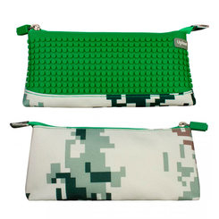 Пеналы и кошельки - Пенал Upixel Camouflage Зеленый (WY-B002D-A)