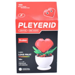 Конструкторы с уникальными деталями - Конструктор Sluban Фігурка у горщику Серце (M38-B1073/6)